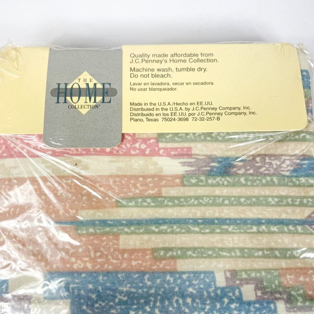 JCPenney SouthWest No-iron Percale Standard Pillowcases NOS - Picture 2 of 3